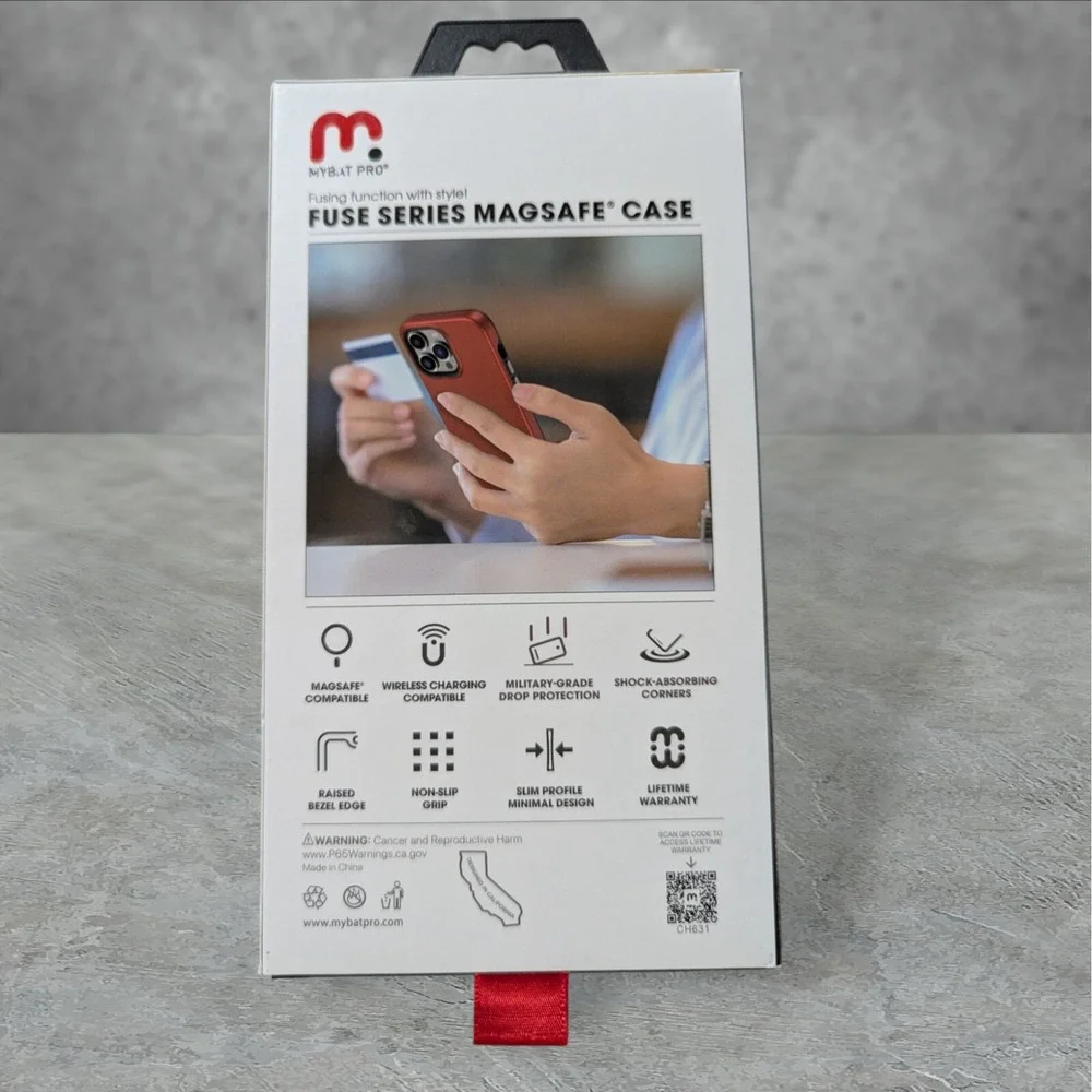 Mybat Pro Fuse Series MagSafe Case For Apple iPhone 14 Max (14‎ Plus) - Black T4